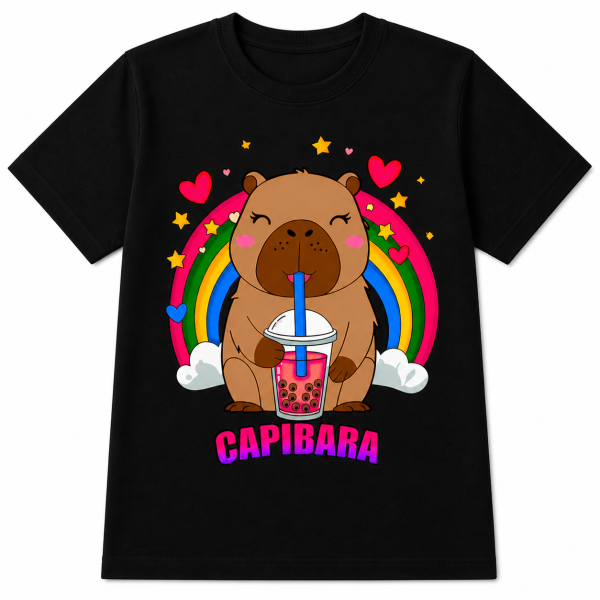 Футболка капі чорна