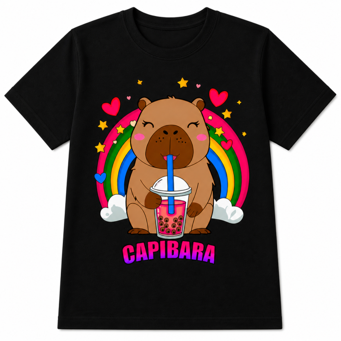 Футболка капі чорна